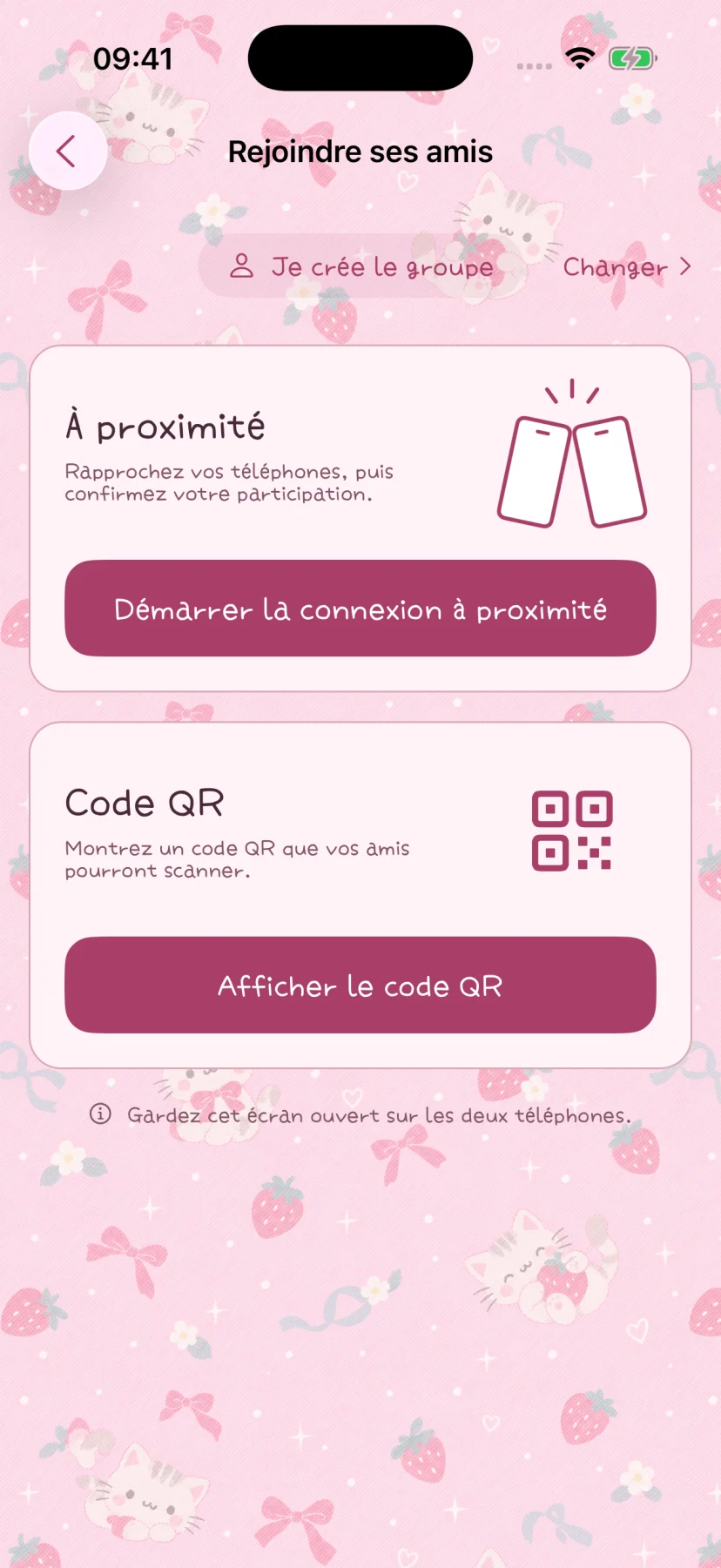 Créer une visite en groupe par QR code ou interaction de proximité