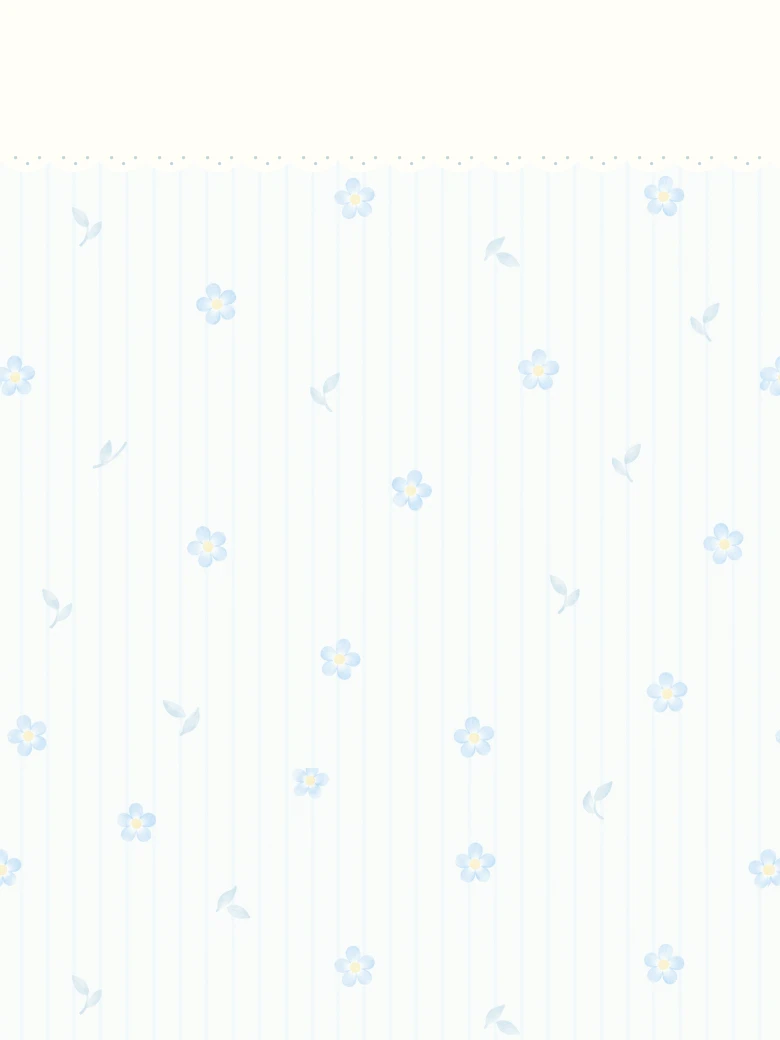 Blue Flowers theme background