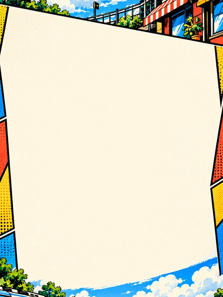 Comic World theme background