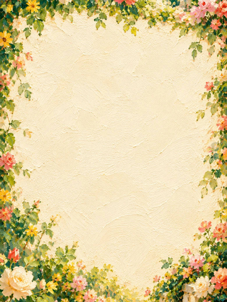 Oil Garden theme background